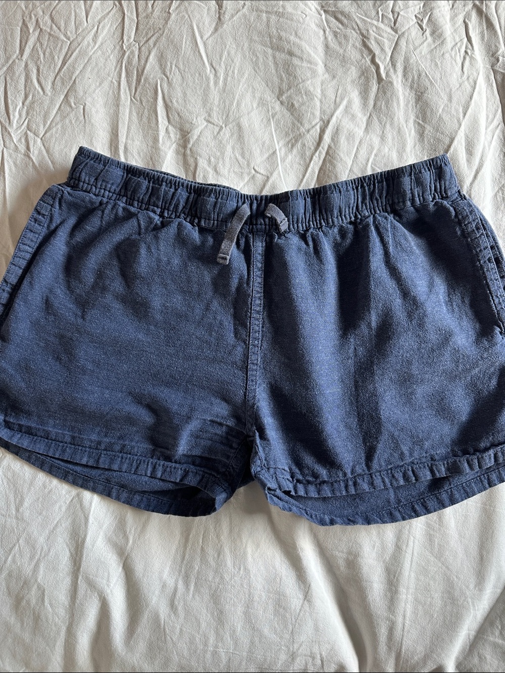 Patagonia Women's Navy Elastic-Waist Athletic Shorts